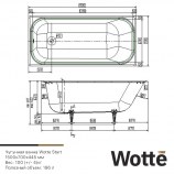 Wotte Start 150x70